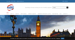 Desktop Screenshot of directmobility.co.uk